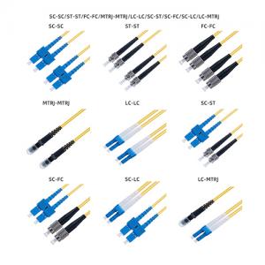 Full ranges of fiber optic patch cords are customizable to meet your demands.