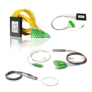 Full ranges of fiber optic splitters are customizable to meet your demands.